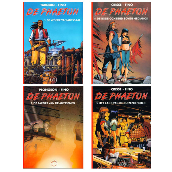 De Phaeton Strippakket (4 Stripboeken)
