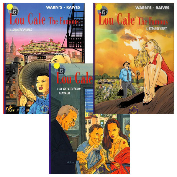 Lou Cale The Famous Strippakket (3 Stripboeken)