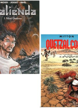 Strippakket Soft Erotisch / Actie (2 Stripboeken)