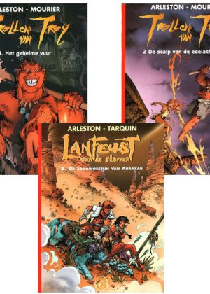 Trollen van Troy Strippakket (3 Stripboeken)