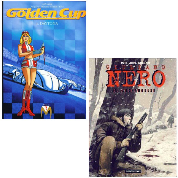 Golden Cup / Giuliano Nero Strippakket (2 Stripboeken)