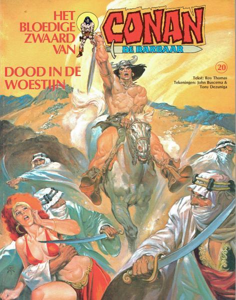 Conan 20 - Dood in de woestijn (2ehands)