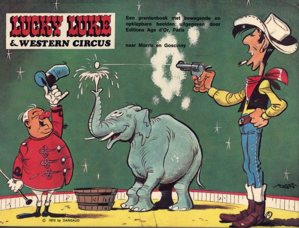 Lucky Luke & Western Circus (Prentenboek met opklapbare beelden) (2ehands)
