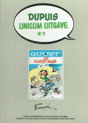 Dupuis Unicum Uitgave nr. 7 - De Flater-saga (HC) (2ehands)