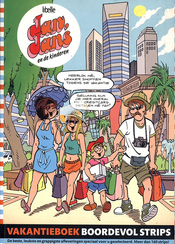 Jan Jans en de kinderen Vakantieboek (Uitgave Libelle) (2ehands)