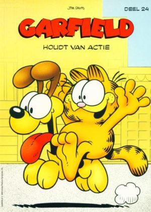 Garfield deel 24 - Garfield houdt van actie (2ehands)