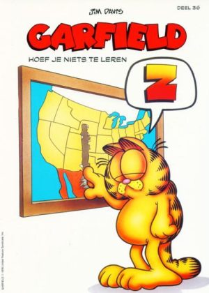 Garfield deel 36 - Garfield hoef je niets te leren (2ehands)