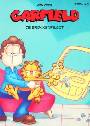 Garfield deel 40 - Garfield de brokkenpiloot (2ehands)
