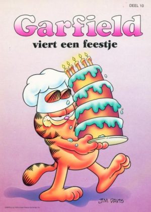 Garfield deel 10 - Garfield viert een feestje (2ehands)