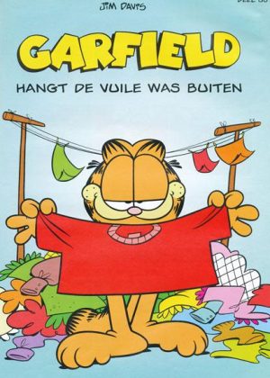 Garfield 80 - Garfield hangt de vuile was buiten (2ehands)