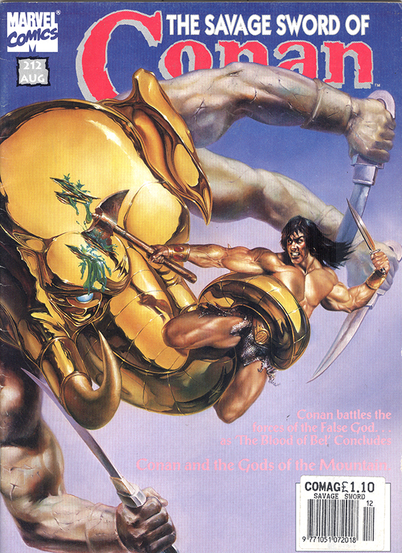 Conan the Barbarian 212 (Marvel) (Engels) (2ehands)