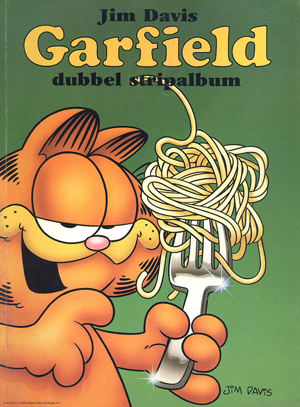 Garfield dubbel stripalbum (Druk 1988) (2ehands)