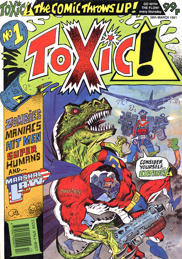 Toxic Strippakket (Nr. 1 t/m 10 - 1991) (Engelstalig) (2ehands)