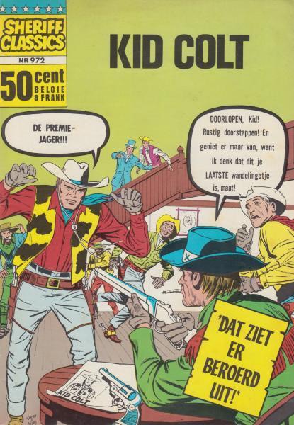 Kid Colt - Scheriff Classics Nr. 972 - Dat ziet er beroerd uit! (2ehands)
