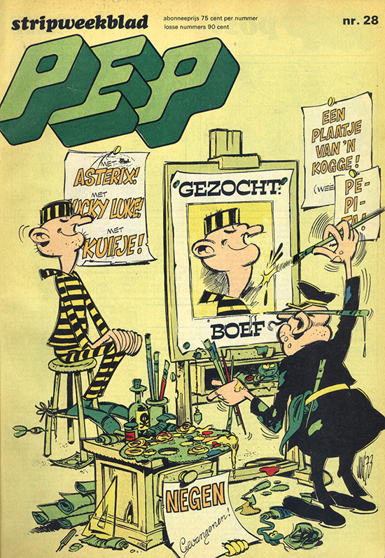 Pep Stripweekblad Album 1973 - 13 Juli t/m 28 December (2ehands)