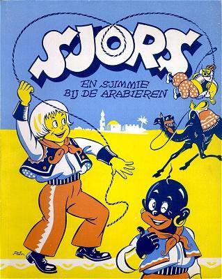 Sjors en Sjimmie bij de Arabieren (Druk 1952) (2ehands)