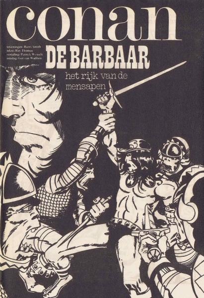 Conan de Barbaar 2 - Het rijk van de mensapen (Peptoe) (2ehands)