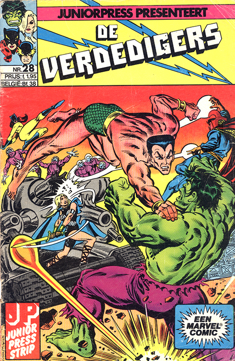 De verdedigers Nr. 28 - Oorlog in Londen (Junior Press) (2ehands)