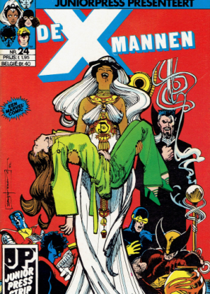 De X-Mannen - Nr. 24 - Bloedige dromen (Junior Press) (2ehands)