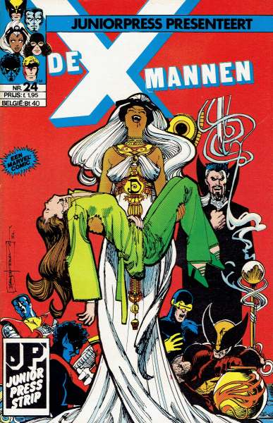 De X-Mannen - Nr. 24 - Bloedige dromen (Junior Press) (2ehands)