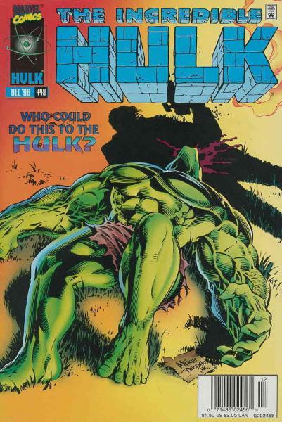 The incredible Hulk 448 - Line in the Sand (Marvel Comics) (Engels) (Z.g.a.n.)