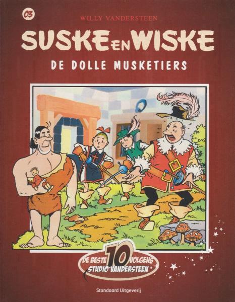 Suske en Wiske 03 - De dolle musketiers (De beste 10 volgens studio Vandersteen) (2ehands)