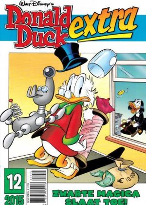 Donald Duck Extra 12 - 2015 Zwarte magica slaat toe (Zgan)