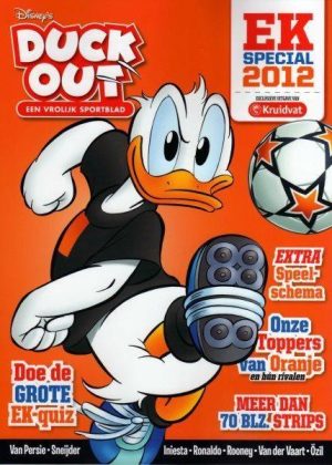 Duck Out - EK Special 2012 (120 pag. dik) (Uitgave van Kruidvat) (Z.g.a.n.)