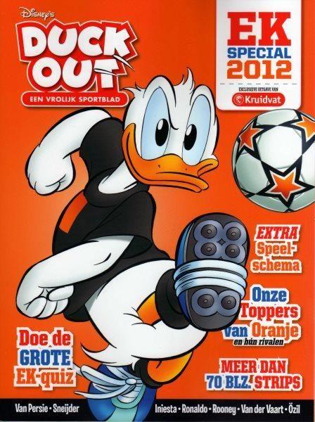 Duck Out - EK Special 2012 (120 pag. dik) (Uitgave van Kruidvat) (Z.g.a.n.)