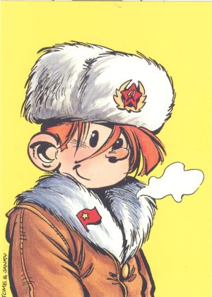 Robbedoes wenskaarten (set van 8 stuks)