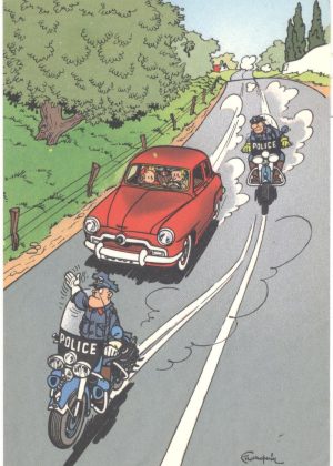 Robbedoes wenskaarten (set van 8 stuks)