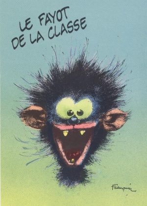 Franquin wenskaarten (16 stuks) (Franstalig)