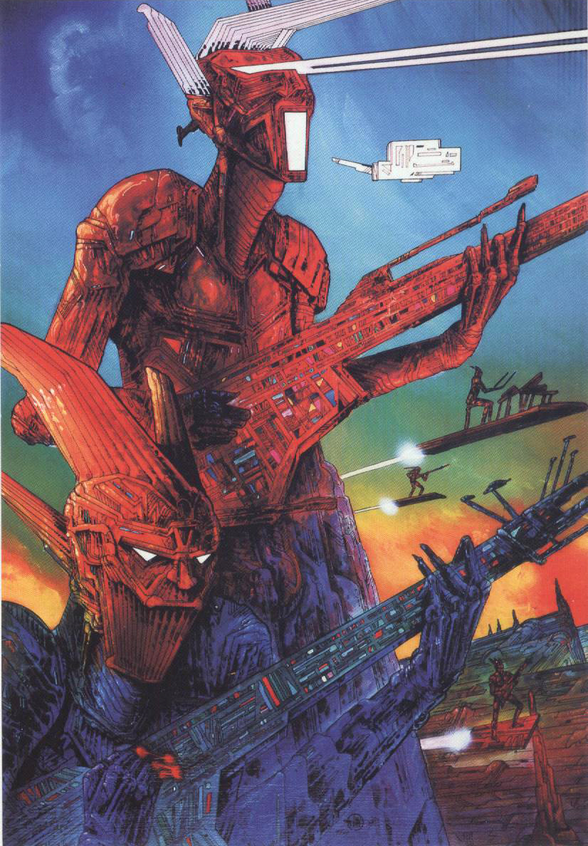 Philippe Druillet wenskaarten set (6 stuks)