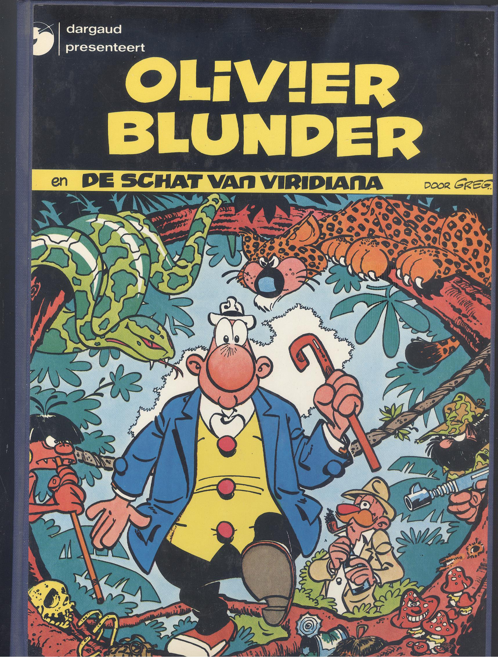 Olivier Blunder Hardcover bundel - De schat van Viridiana (Tweedehands)