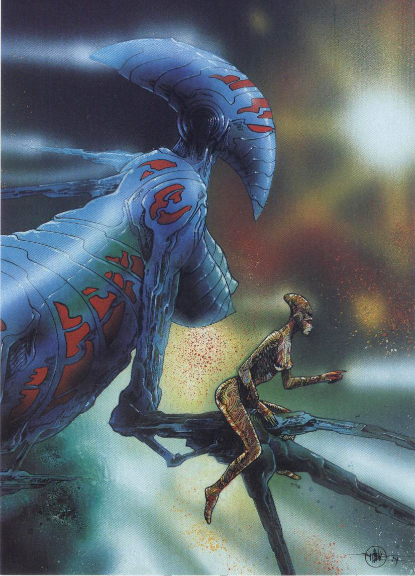 Philippe Druillet wenskaarten set (6 stuks)