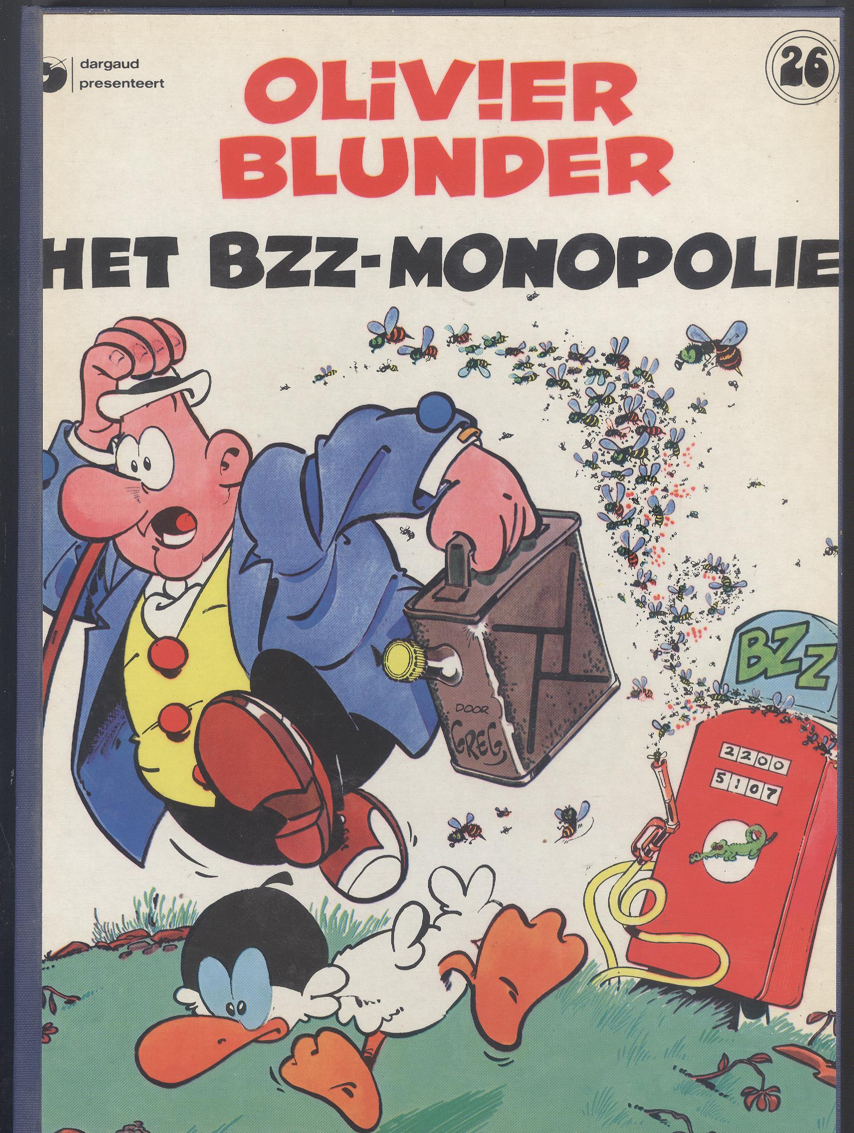 Olivier Blunder Hardcover bundel - Het BZZ-Monopolie (Tweedehands)