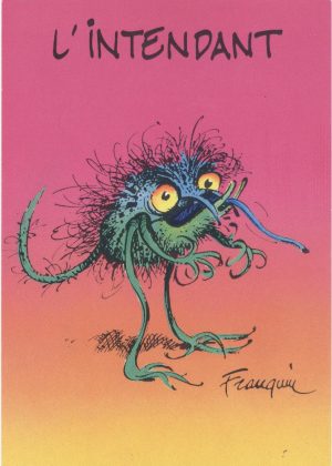 Franquin wenskaarten (16 stuks) (Franstalig)