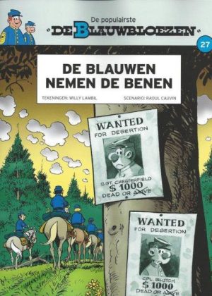 De Blauwbloezen 27 - De Blauwen nemen de benen (Uitgave Het Laatste Nieuws) (Tweedehands)