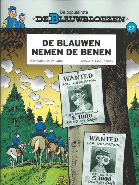 De Blauwbloezen 27 - De Blauwen nemen de benen (Uitgave Het Laatste Nieuws) (Tweedehands)