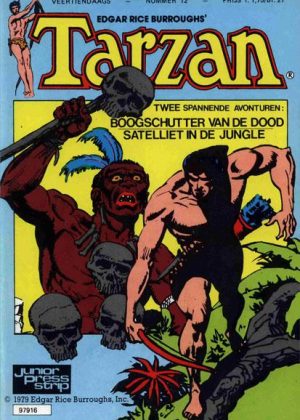 Tarzan 12 - Boogschutter van de dood + Satelliet in de jungle (Tweedehands)