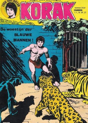 Korak de zoon van Tarzan 2137 - De woestijn der blauwe mannen! (Tweedehands)