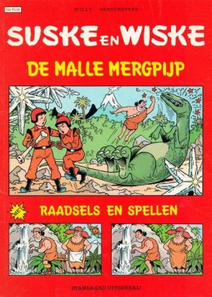 Suske en Wiske plus 143 (1e rode reeks) De malle mergpijp (Tweedehands)