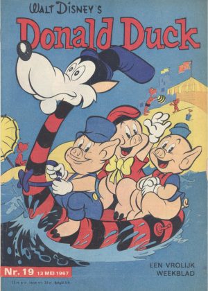 Donald Duck Weekblad strippakket (60 strips, 1967) (Tweedehands)