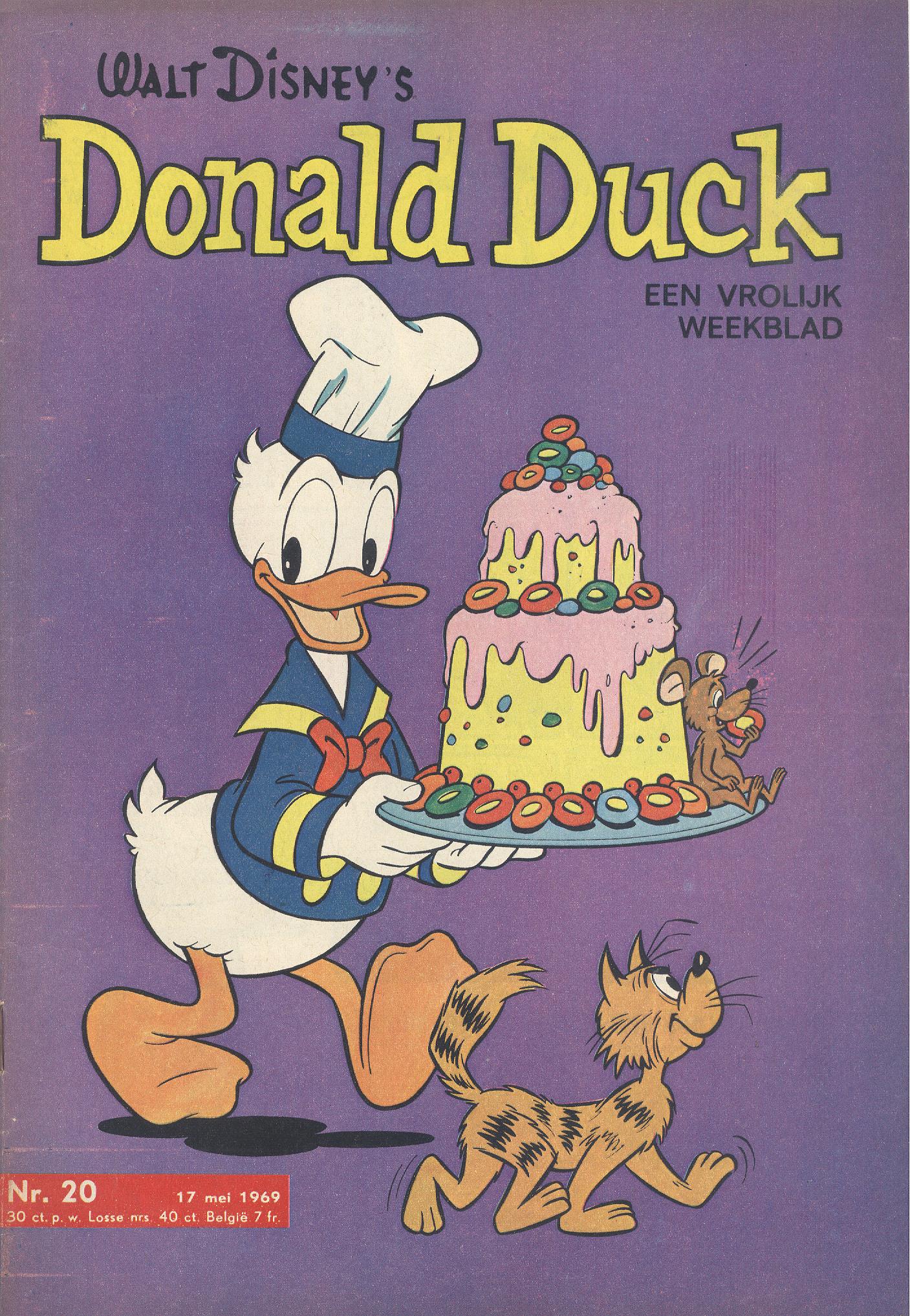 Donald Duck Weekblad strippakket (53 strips, 1969) (Tweedehands)