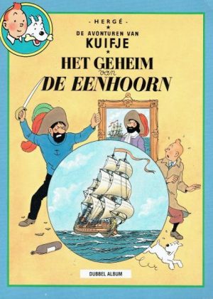 Kuifje Dubbelalbum - Het geheim van de Eenhoorn / De schat van Scharlaken Rackham (Tweedehands)