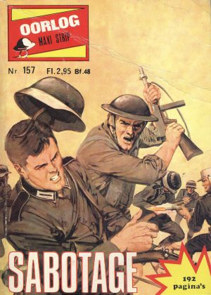 Oorlog Maxi Strip Nr. 157 - Sabotage (Tweedehands)