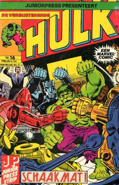 Hulk Nr. 16 - Schaakmat (Junior Press) (Tweedehands)